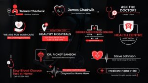 Videohive Health Titles Titles template preview