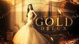 Videohive Gold Delux Video Displays template preview