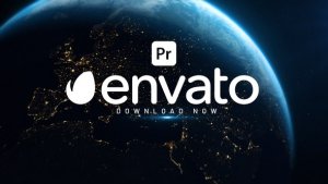 Earth Opener Premiere Pro template preview