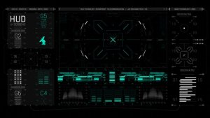 Videohive HUD UI Game Warrior Screen 01 Elements template preview