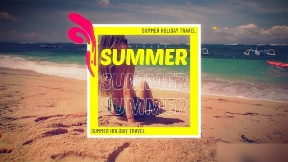 Videohive Summer Holiday Travel 39134684 Openers template preview