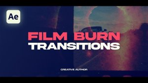 Videohive Film Burn Transitions 58848431 Elements template preview
