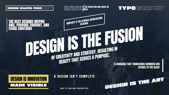 Videohive Minimal Animated Titles 47577747 Titles template preview