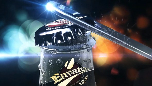 Videohive Beer Commercial Openers template preview