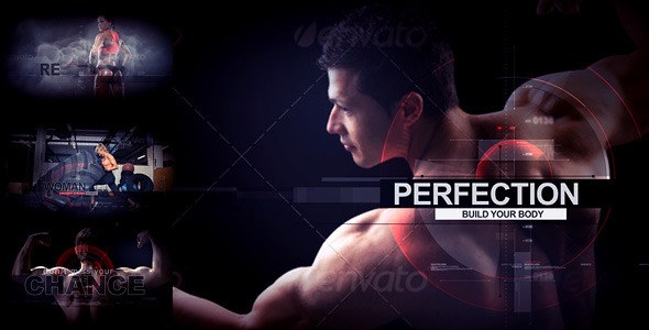 Videohive Fitness - Motivation and Trailer Video Displays template preview