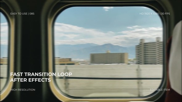 Videohive Fast Transition Loop Elements template preview