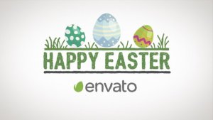 Videohive Happy Easter Cat | After Effects Logo Stings template preview