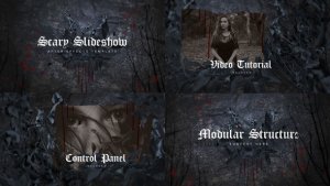 Videohive Scary Slideshow Openers template preview