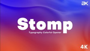 Videohive Stomp Colorful Opener Openers template preview