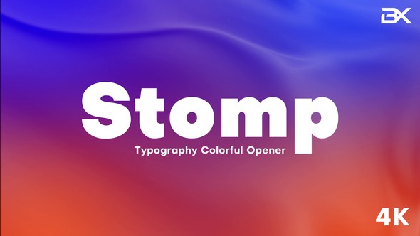 Videohive Stomp Colorful Opener Openers template preview