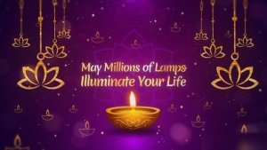 Videohive Diwali Greetings Titles Openers template preview