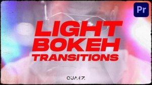 Light Bokeh Transitions for Premiere Pro Premiere Pro template preview