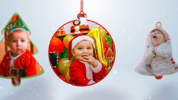 Videohive Christmas Photo Logo 49280356 Logo Stings template preview