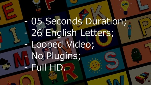 Videohive ABC Elements template preview