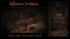 Videohive Halloween Invitation 54654807 Openers template preview