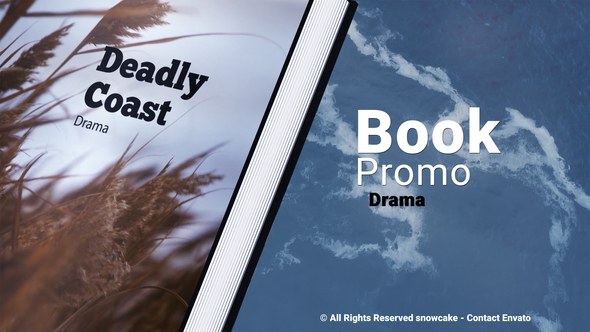 Videohive Book Promo Drama Product Promo template preview