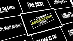 Videohive Animated Titles 50074258 Titles template preview
