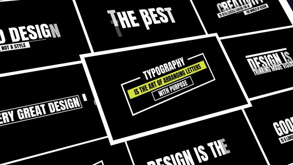 Videohive Animated Titles 50074258 Titles template preview