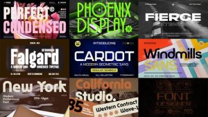Videohive Modern Swipe Animation Typography Titles template preview
