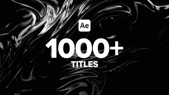Videohive 1000+ Titles And Typography Titles template preview