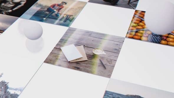 Videohive Mosaic Balls | AE Openers template preview