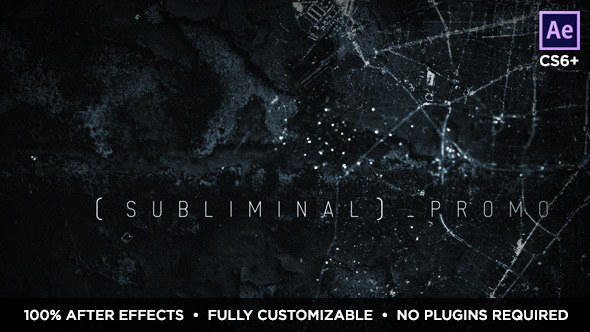Videohive Subliminal Slideshow Openers template preview