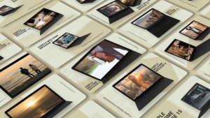 Videohive Dark Laptop Mockup 44843843 Product Promo template preview
