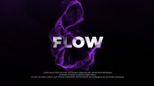 Videohive Flow | Typography Slides Titles template preview