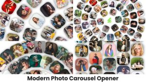 Videohive Modern Photo Carousel Opener Video Displays template preview