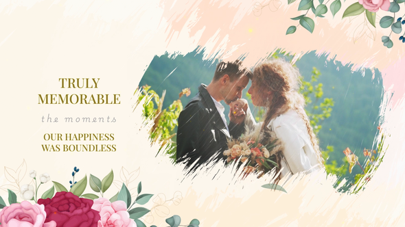 Videohive Wedding 53405567 Video Displays template preview