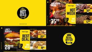 Videohive Royal Offer - Food Menu Promo Product Promo template preview