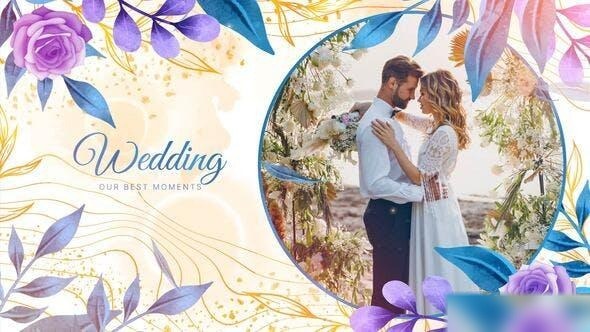 Videohive Wedding Beautifull Slideshow Openers template preview