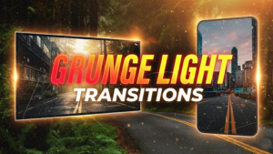 Grunge Light Transitions Elements template preview