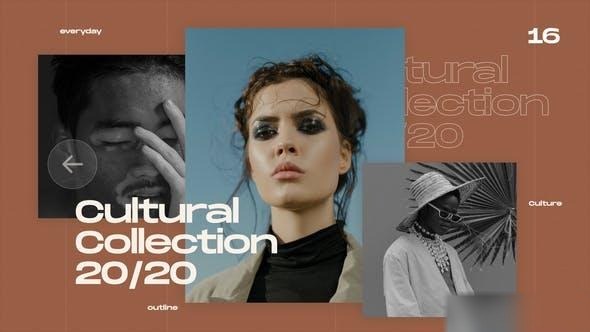 Videohive Fashion Interface Animation Openers template preview
