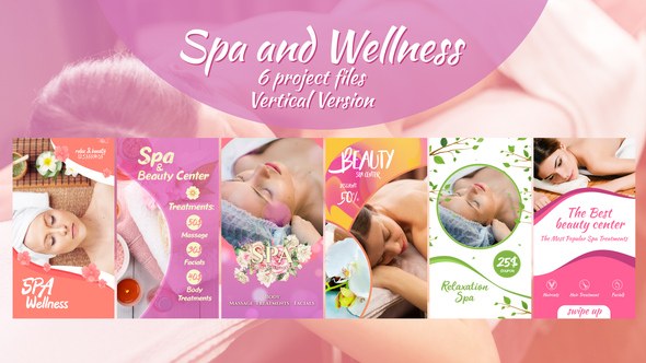 Videohive Spa and Wellness Package Openers template preview