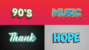 Videohive Text Effect - Vintage Style 05 Titles template preview