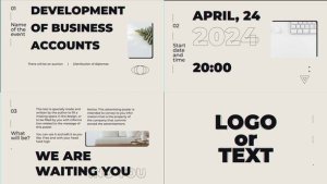 Videohive Short Event Presentation Product Promo template preview