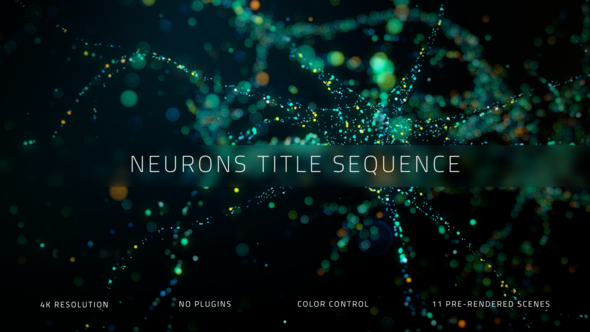 Videohive Neurons Title sequence Titles template preview