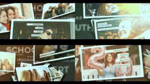 Videohive School Years Photo Slideshow Video Displays template preview