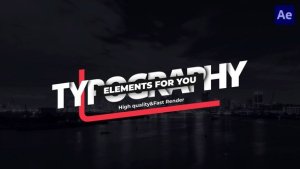 Videohive Kinetic Big Titles for After Effects Titles template preview