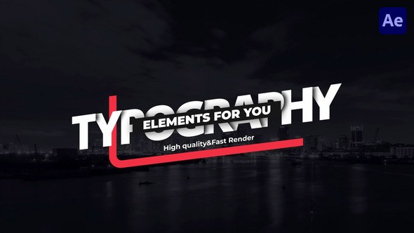 Videohive Kinetic Big Titles for After Effects Titles template preview