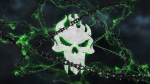 Videohive Dark Chains Horror Logo Logo Stings template preview