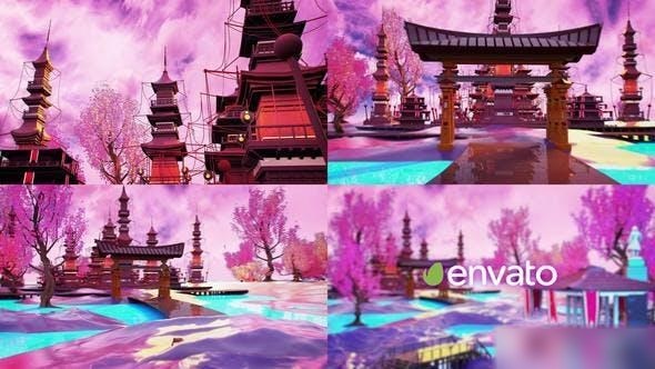 Videohive Japanese Style Logo Reveal Openers template preview