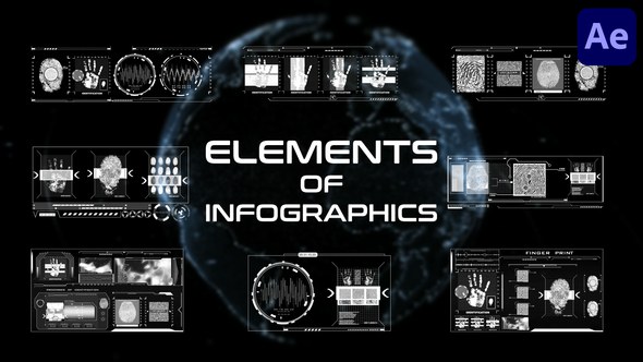 Videohive Elements Of Infographics for After Effects Elements template preview
