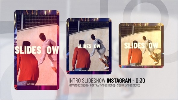 Videohive Instagram Dynamic Intro Product Promo template preview