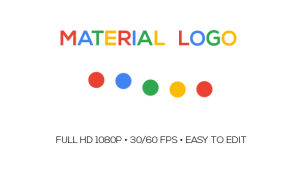 Videohive Material Logo Logo Stings template preview