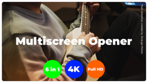 Videohive Multiscreen Intro 52240139 Broadcast-packages template preview