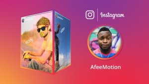 Instagram Stories Video Displays template preview