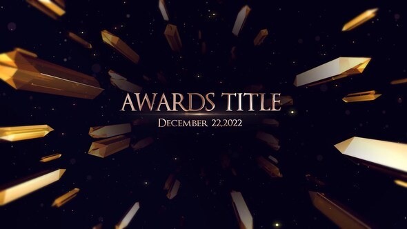 Videohive Gold Awards Titles 42463803 Broadcast-packages template preview