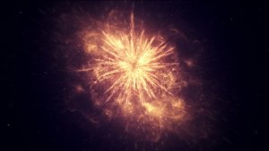 Videohive Gold Particle Explosion Logo Logo Stings template preview